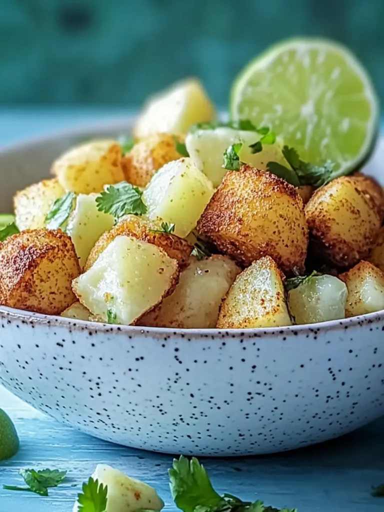 knusprige mexikanische Straßenkartoffeln zu Hause