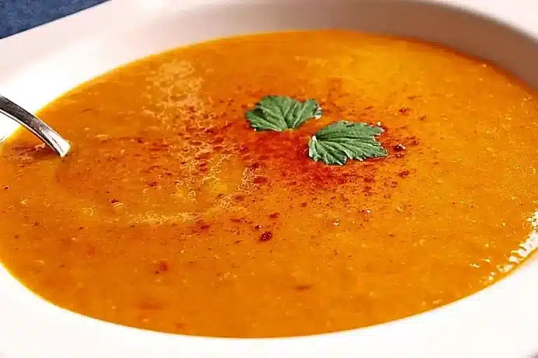 rote linsen kokos suppe