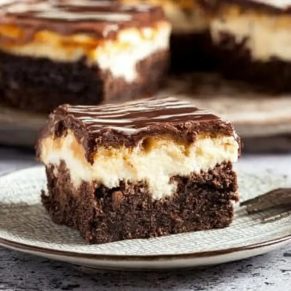 schokoladige Cheesecake Happen