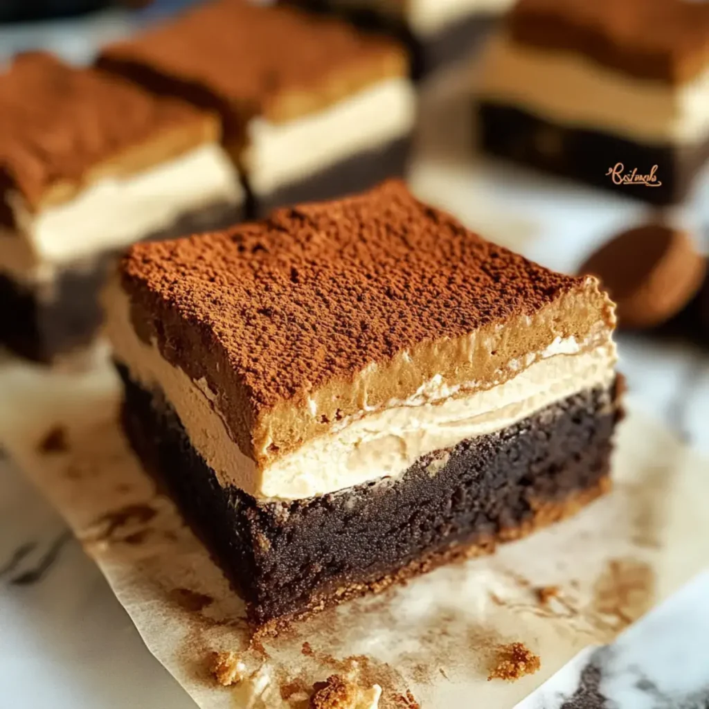 vegane Biscoff Brownies