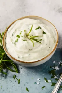 Einfache Vegane Mayonnaise mit Estragon