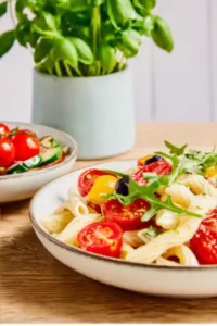 Veganer Nudelsalat