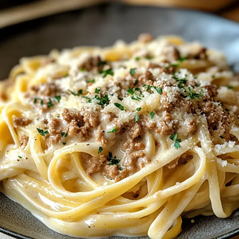 weiße Bolognese Sauce
