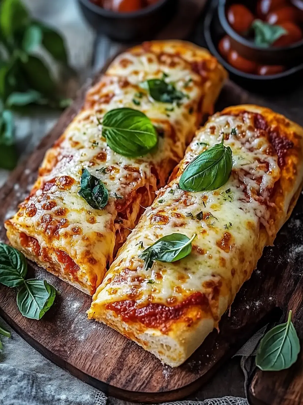 Airfryer Pizzabrötchen