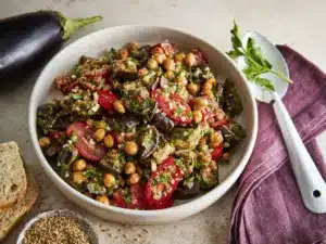 Auberginensalat – so einfach & würzig