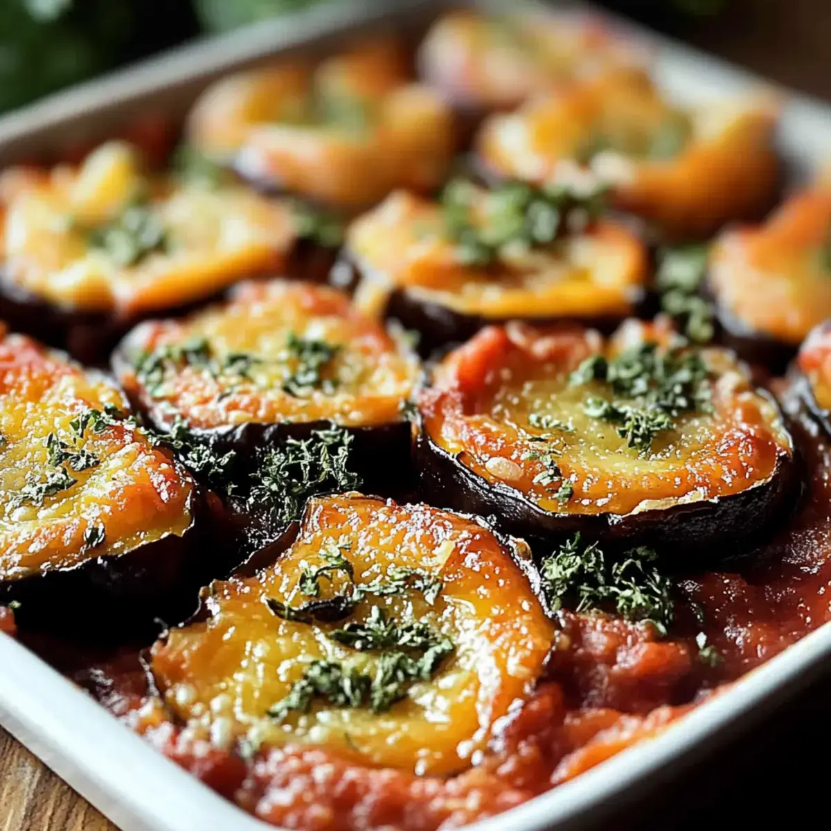 Aubergines à la Sarde