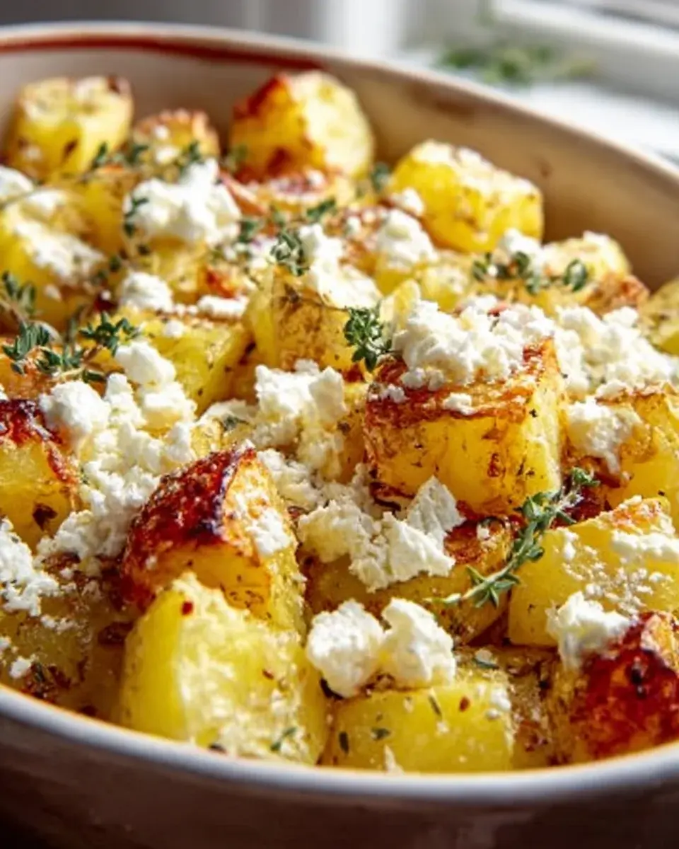 Baked Feta Potatoes mit Zitrone – Einfaches Rezept genießen! - chefstrawberry.de 2 Baked Feta Potatoes mit Zitrone