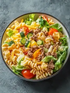 Big Mac Nudelsalat