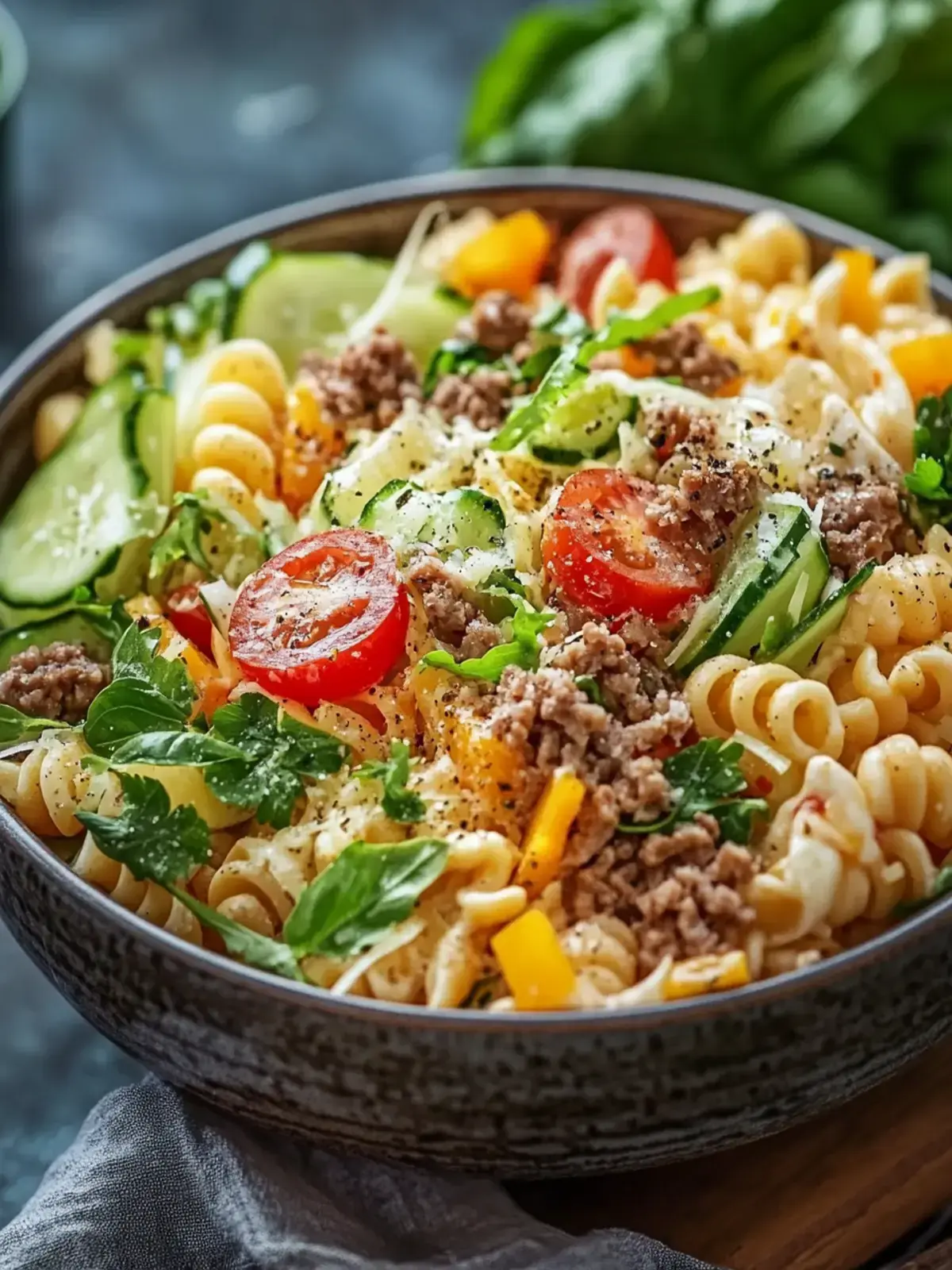 Big Mac Nudelsalat