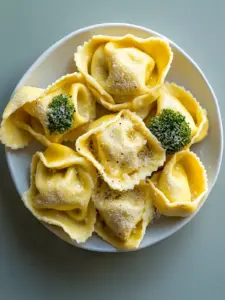 Blechpfanne Brokkoli Tortellini Auflauf