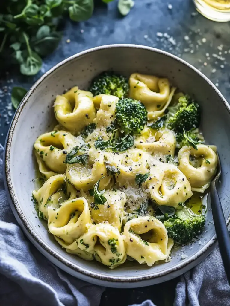 Blechpfanne Brokkoli Tortellini Auflauf