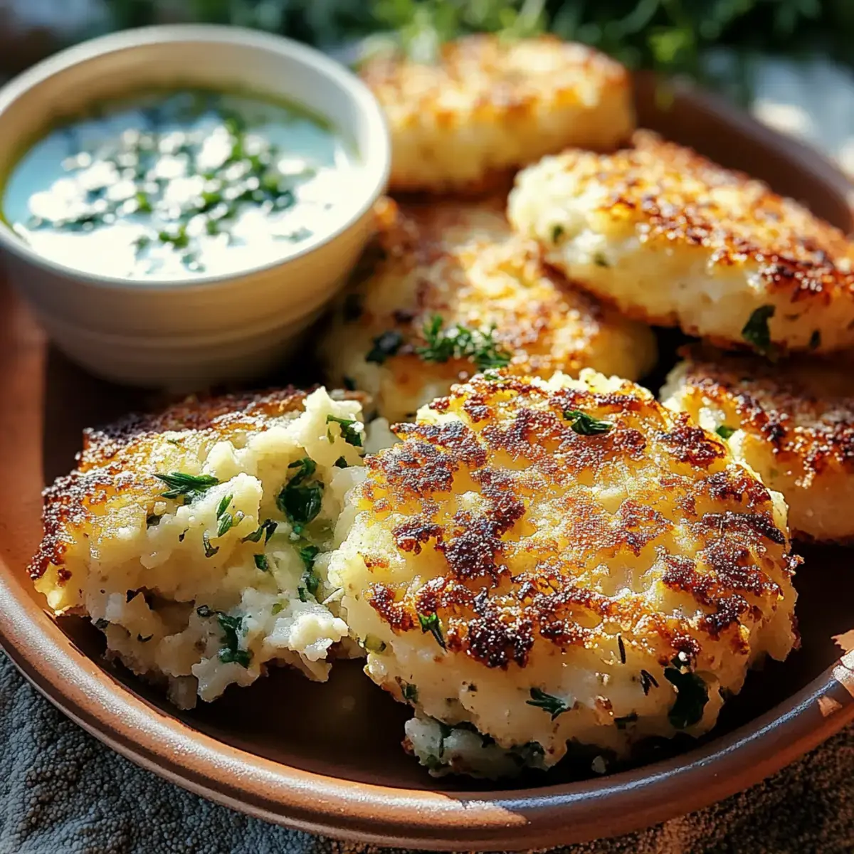 Blumenkohl Frikadellen Low Carb