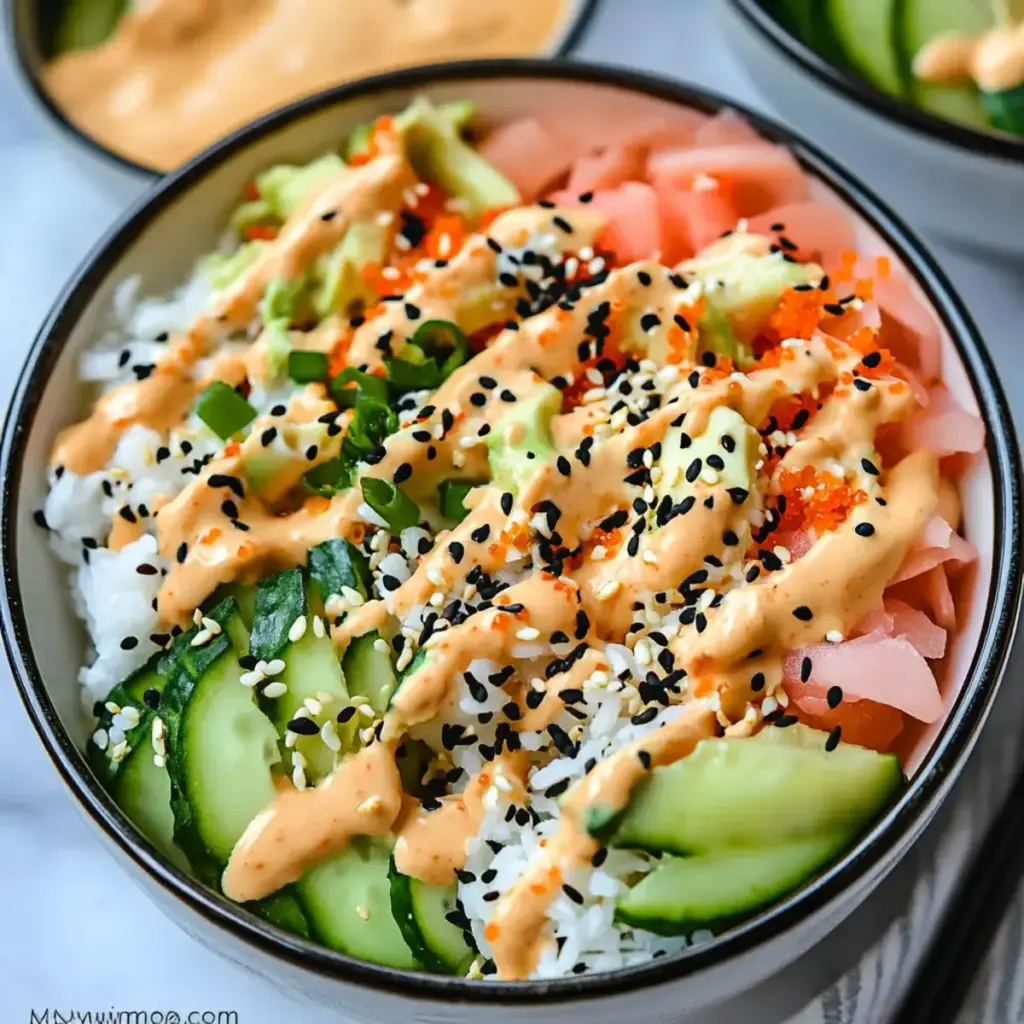 California Roll Sushi Bowls