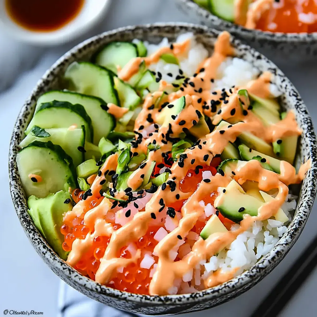 Healthy California Roll Sushi Bowls: Fast & Fresh 2 California Roll Sushi Bowls