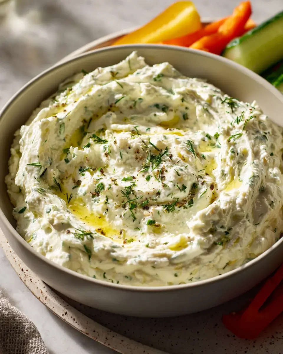 Cremiger Feta Dip mit Knoblauch & Joghurt – Dein Genuss! - familyrezepte.de 2 Cremiger Feta Dip mit Knoblauch Joghurt