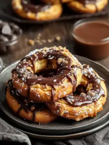 Knusprige Brezel-Schoko-Kekse mit Karamell für die Seele