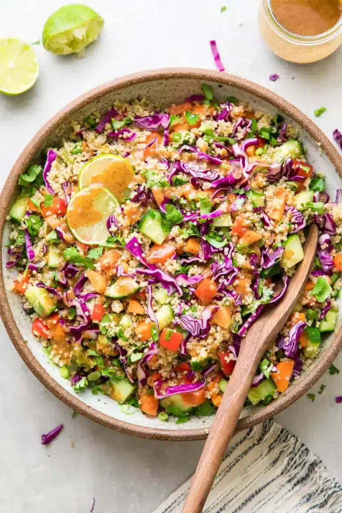 Crunchy Thai Quinoa Salad