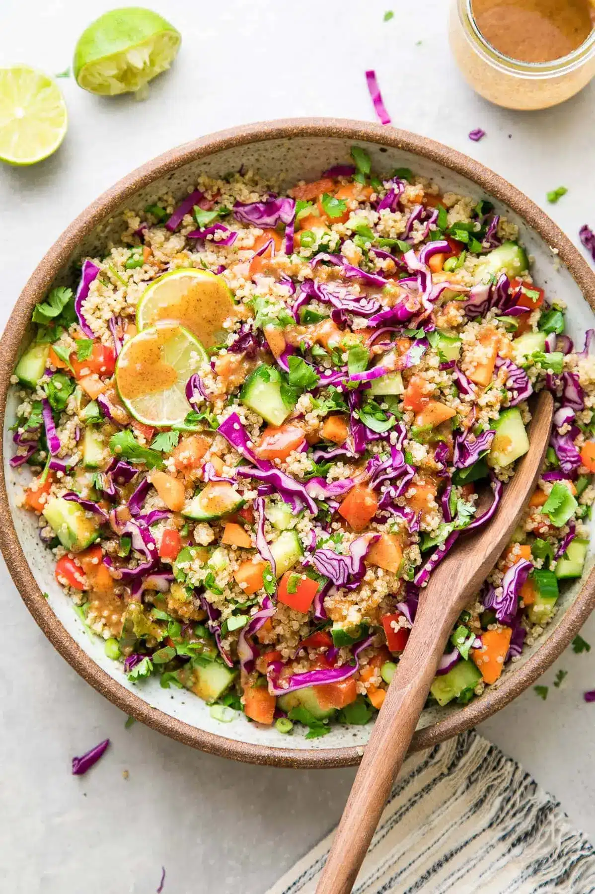 Crunchy Thai Quinoa Salad
