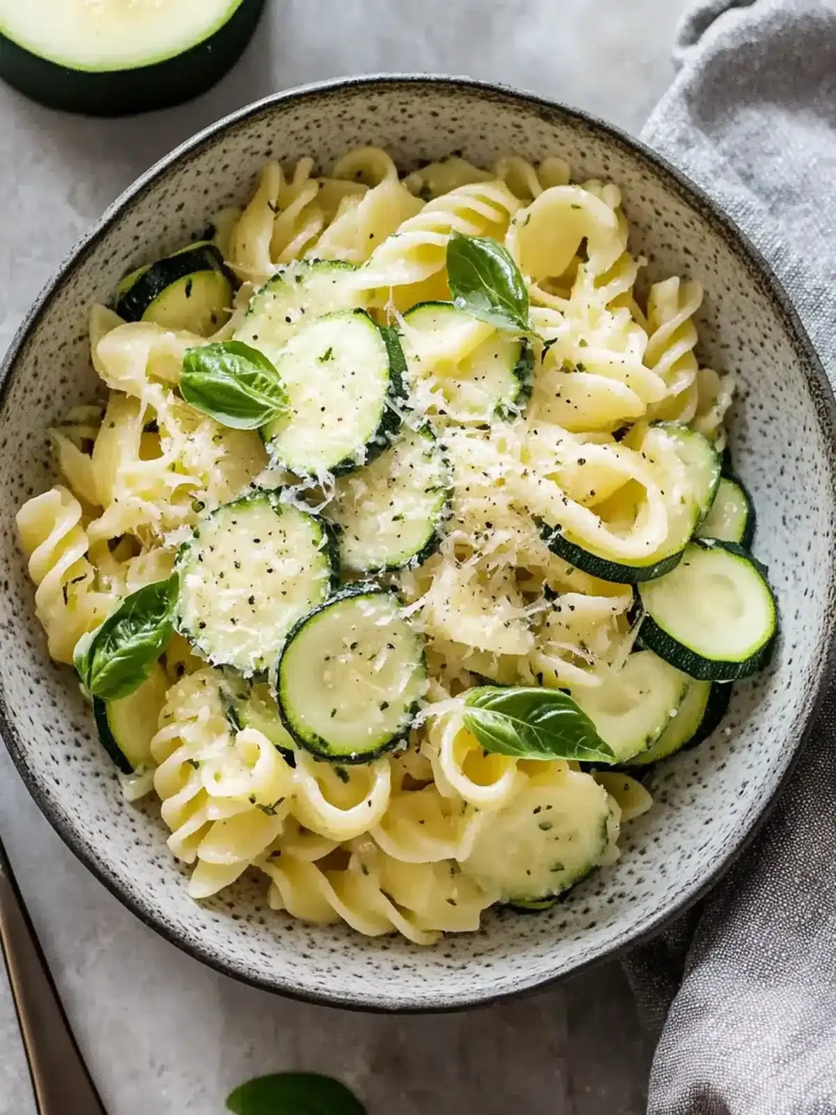 Einfache Pasta mit Zucchini – Das perfekte Sommergericht 2 Einfache Pasta mit Zucchini