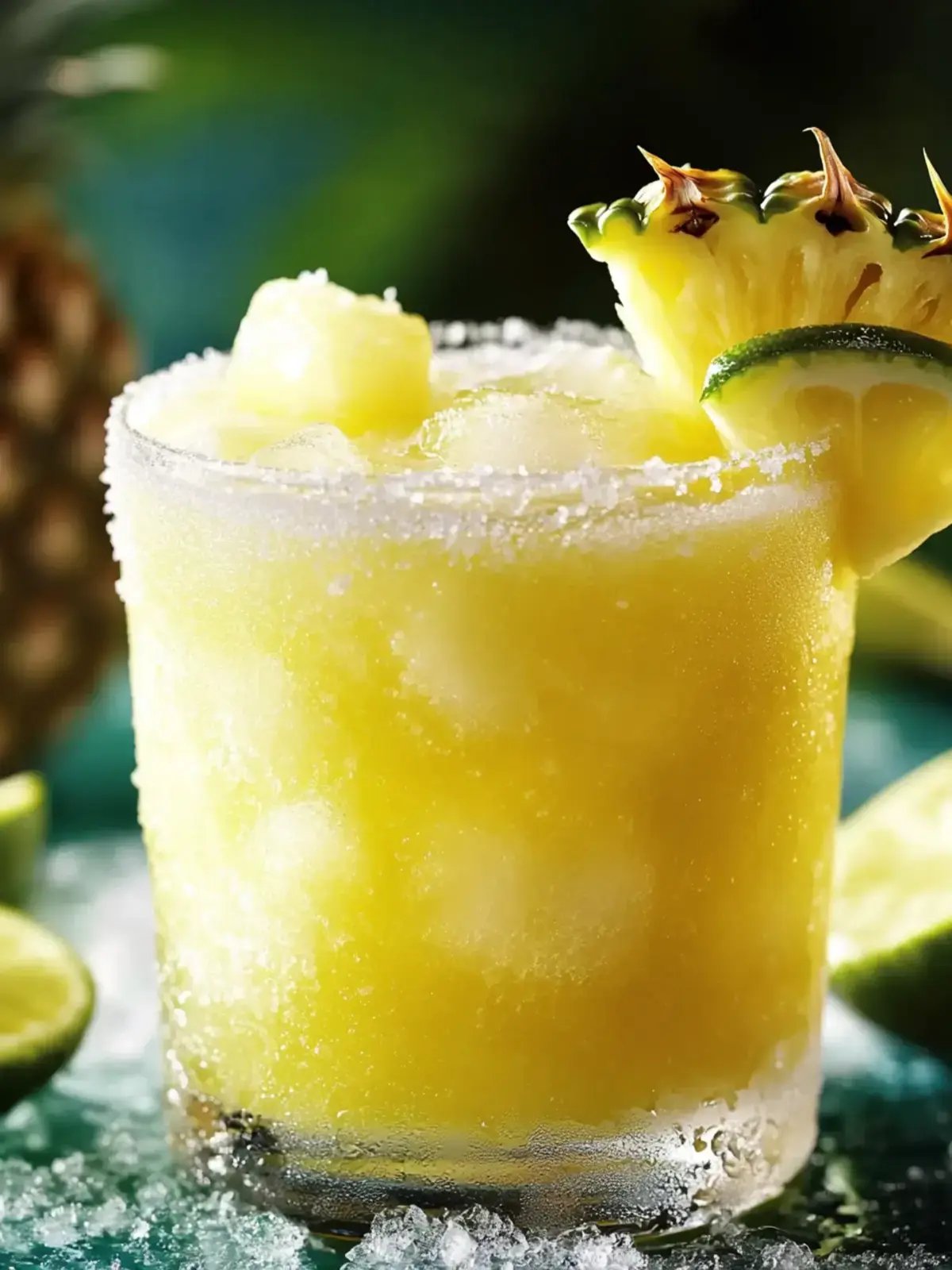 Eisige Ananas-Margaritas – Ein köstlicher Sommertraum 2 Eisige Ananas-Margaritas
