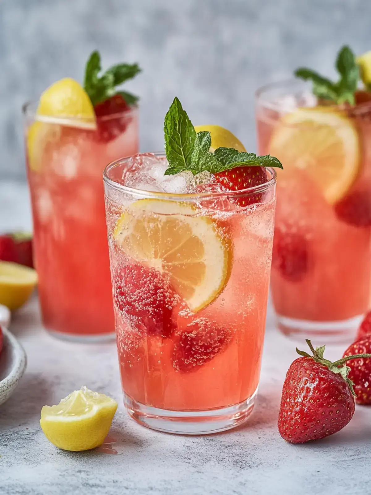 Erdbeer-Limonade