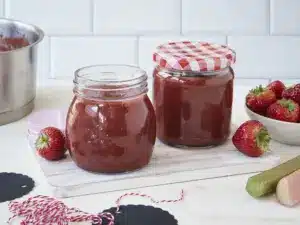 Erdbeer-Rhabarber-Marmelade