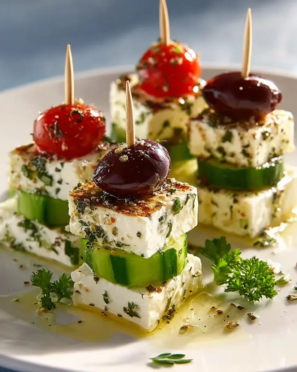 Feta Spiese Mit Gurke Rezept
