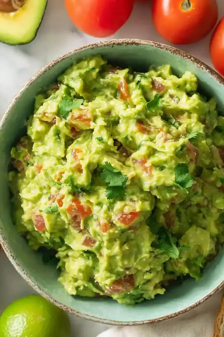 Guacamole ohne Zwiebeln