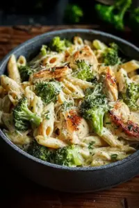 Hähnchen Brokkoli Pasta cremig – Einfach & Unwiderstehlich