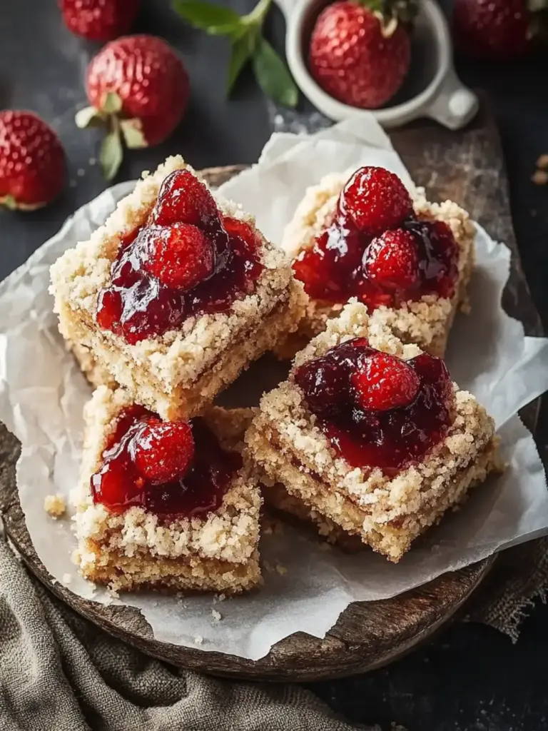 Johannisbeer Streusel Riegel