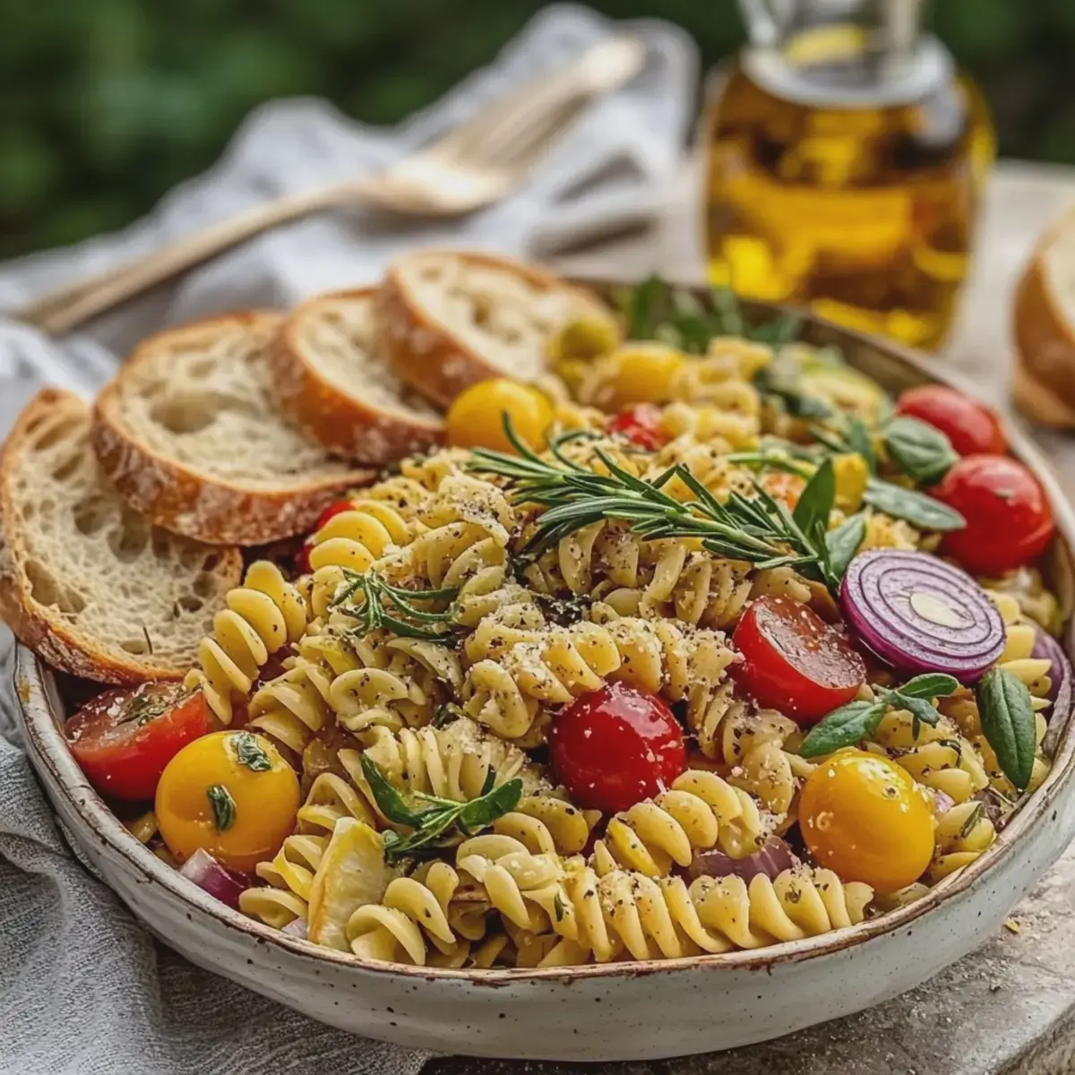 Kichererbsen Pasta Salat – Frisch und Gesund Genießen 2 Kichererbsen Pasta Salat