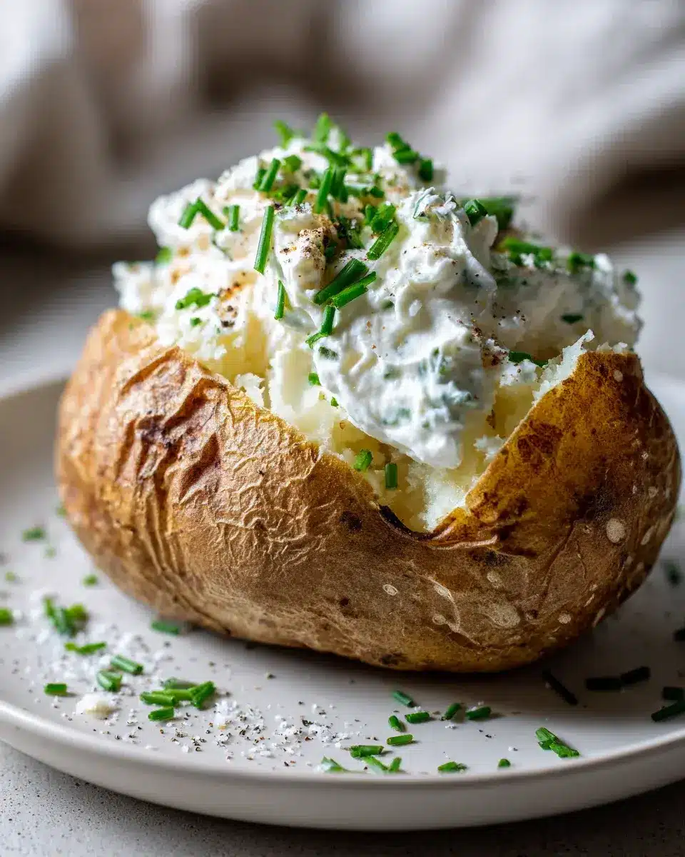 Klassische Gefüllte Ofenkartoffel: Cremig & Lecker! - rezepthub.de 2 Klassische Gefüllte Ofenkartoffel