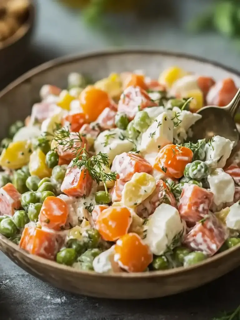 Klassischer Russischer Salat