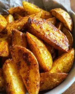 Knusprige Kartoffel Wedges (Rezept aus dem Ofen)