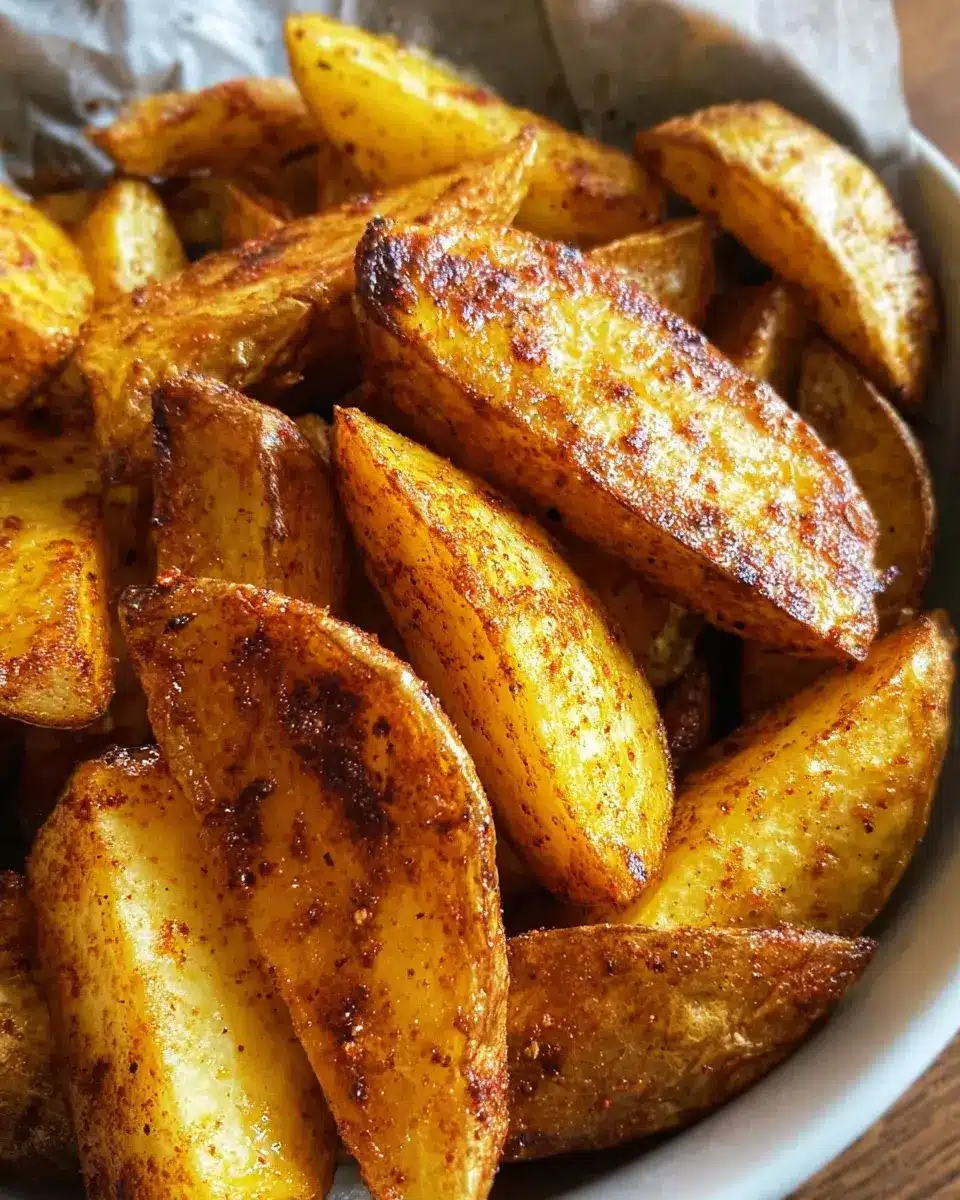 Knusprige Kartoffel Wedges Rezept Ofen