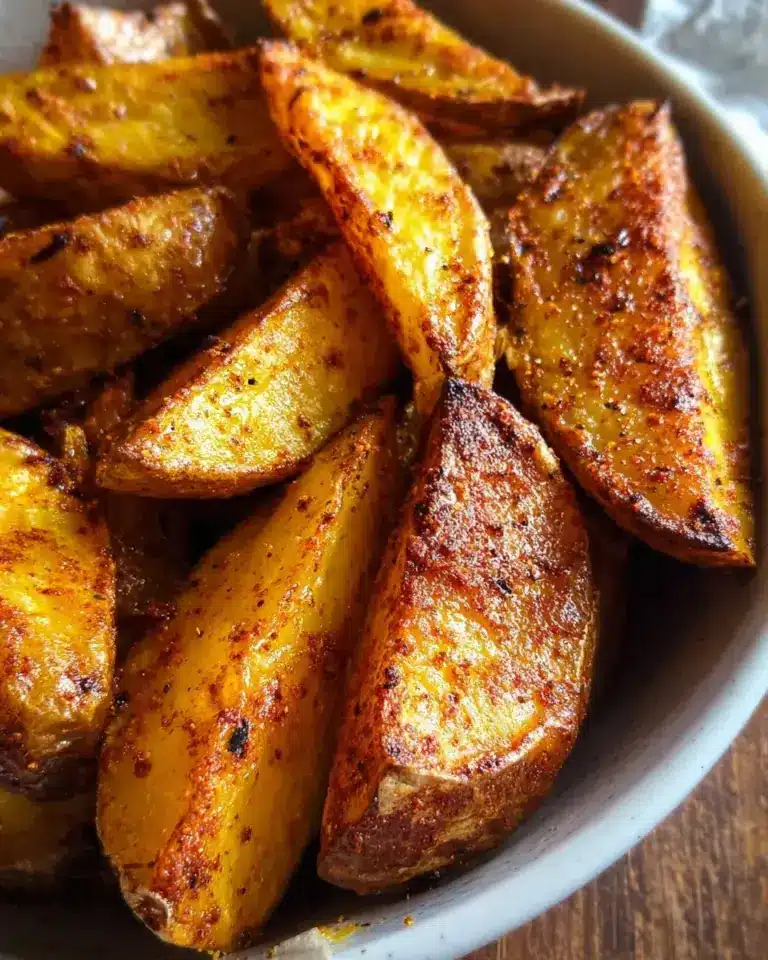 Knusprige Kartoffel Wedges Rezept Ofen