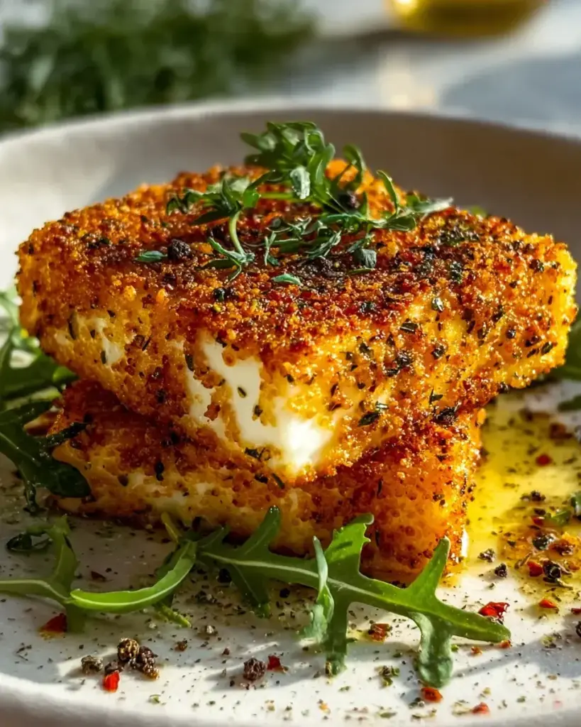 Knuspriger Feta aus dem Airfryer