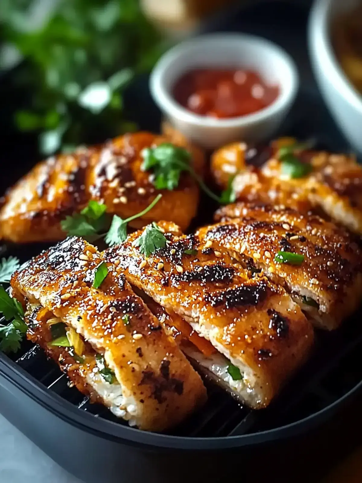 Knuspriges Airfryer-Hähnchen: Perfekt für schnelles Abendessen 2 Knuspriges Airfryer Hähnchen