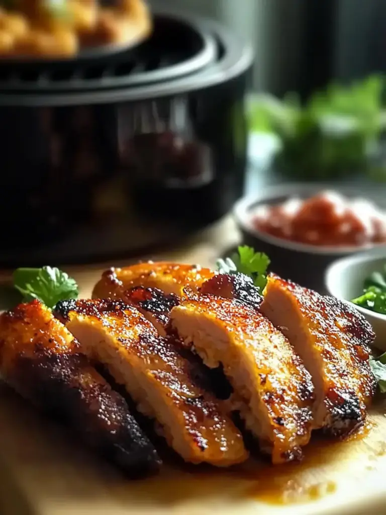 Knuspriges Airfryer Hähnchen