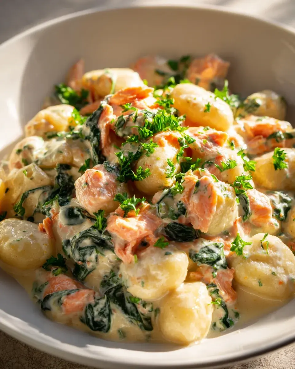 Lachs-Gnocchi: Schnell zubereitet, unwiderstehlich lecker - leckerblume 2 Lachs Gnocchi