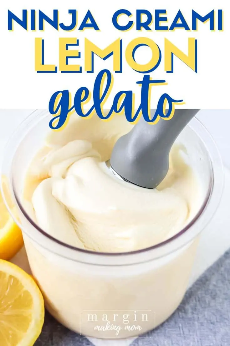 Ninja Creami Zitronen Gelato