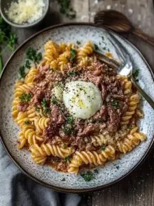 Nudelauflauf mit Hackfleisch