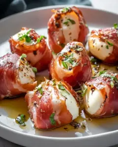 Rindfleisch-Prosciutto-Mozzarella-Häppchen: Einfach & Lecker!