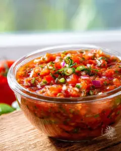 Einfache Salsa Dip-Sauce für Nachos & Tortilla Chips