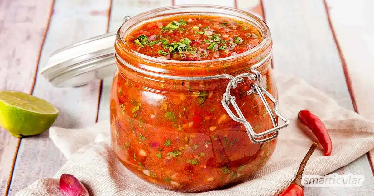 Salsa Rezept Vorrat