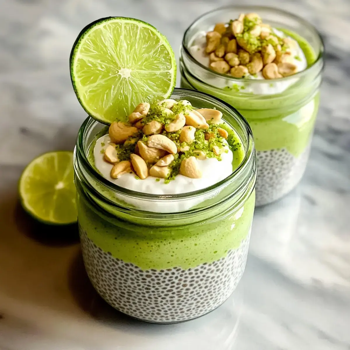 Irresistible Schlüssel-Limette Chiasamen Pudding für schnellen Genuss 2 Schlüssel-Limette Chiasamen Pudding