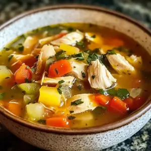 Sizilianische Hühnersuppe
