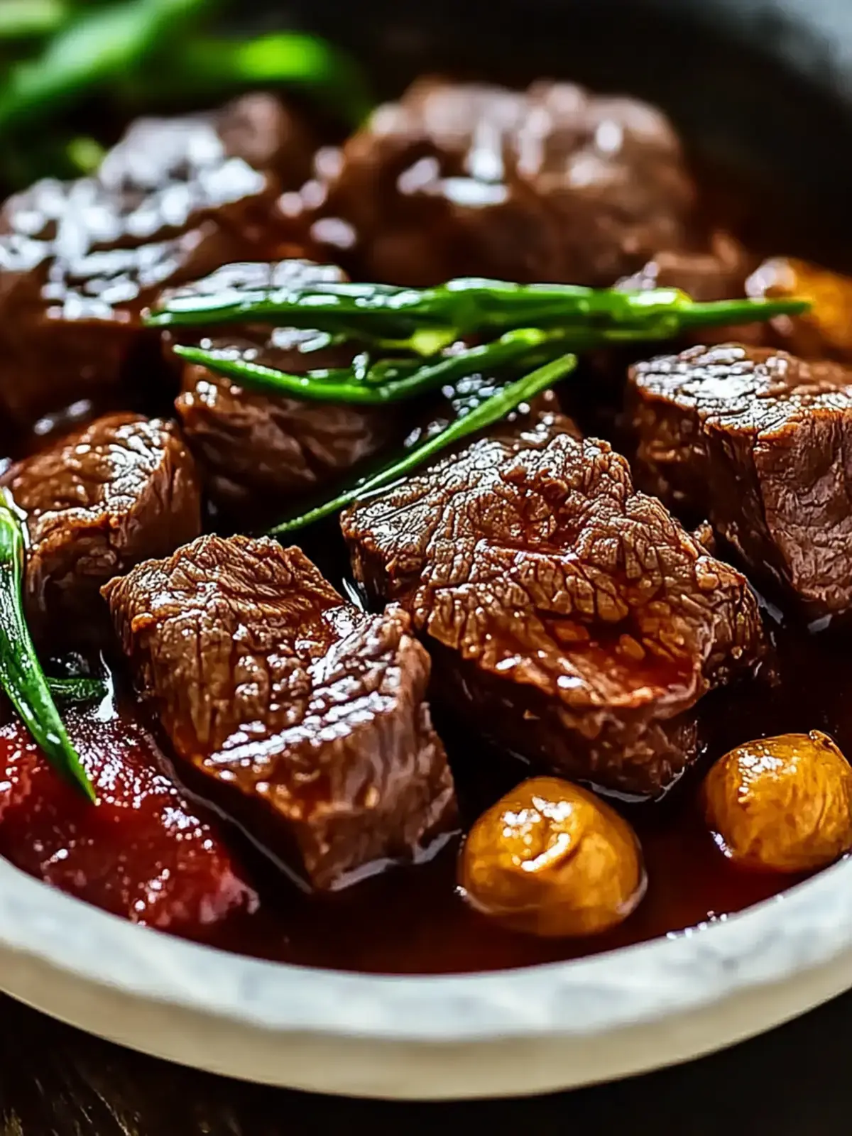 Slow Cooker Mongolisches Rindfleisch