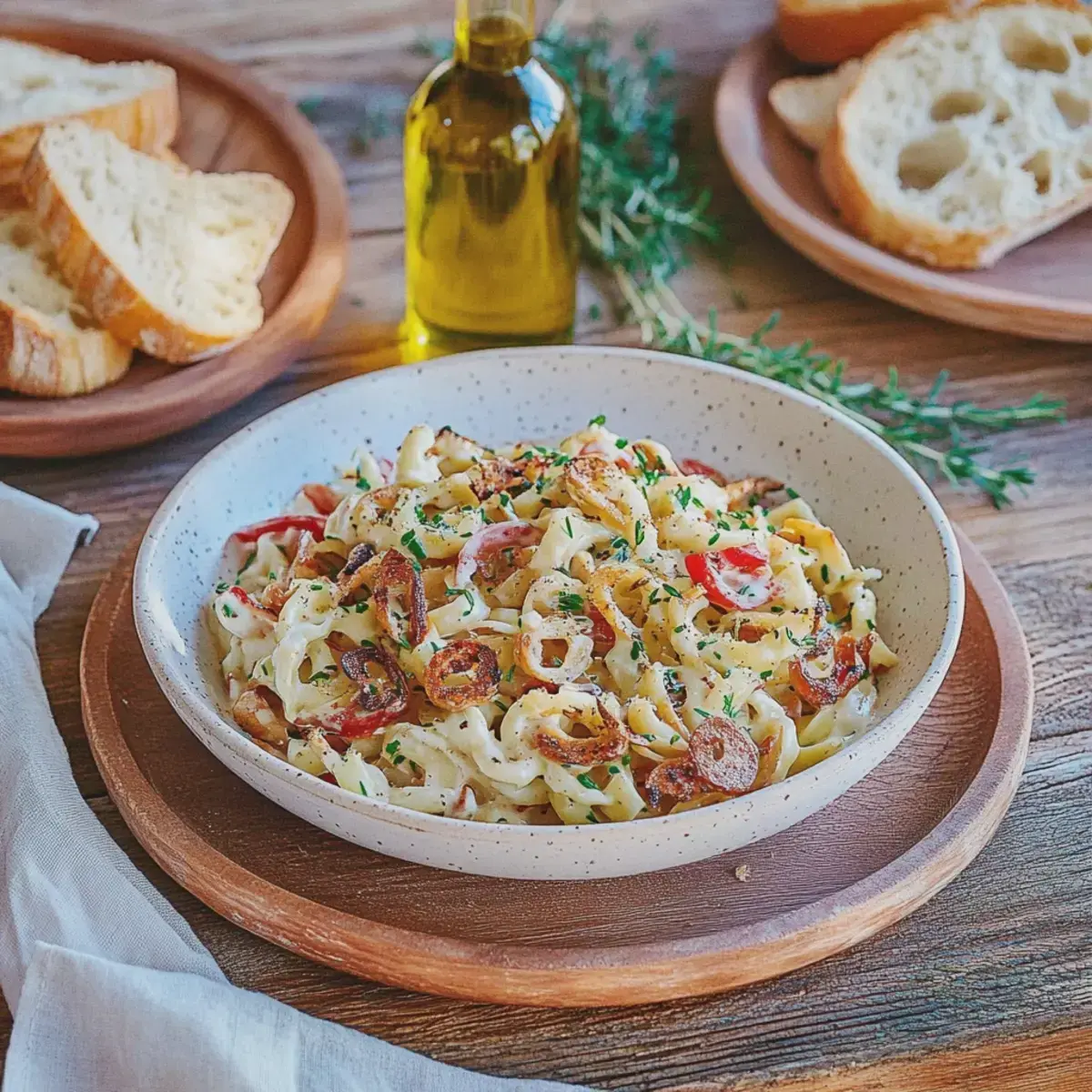 Spätzlesalat mit Mayo für einen schnellen Genuss 2 Spätzlesalat mit Mayo