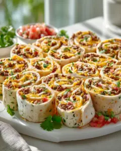 Leckere Taco Pinwheels – Ideal für jede Party & Appetizer!
